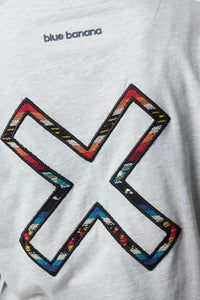 CAMISETA MANGA LARGA KARMA LIGHT GREY MELANGE