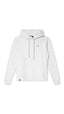 LIGHT GREY MELANGE PATCH HOODIE