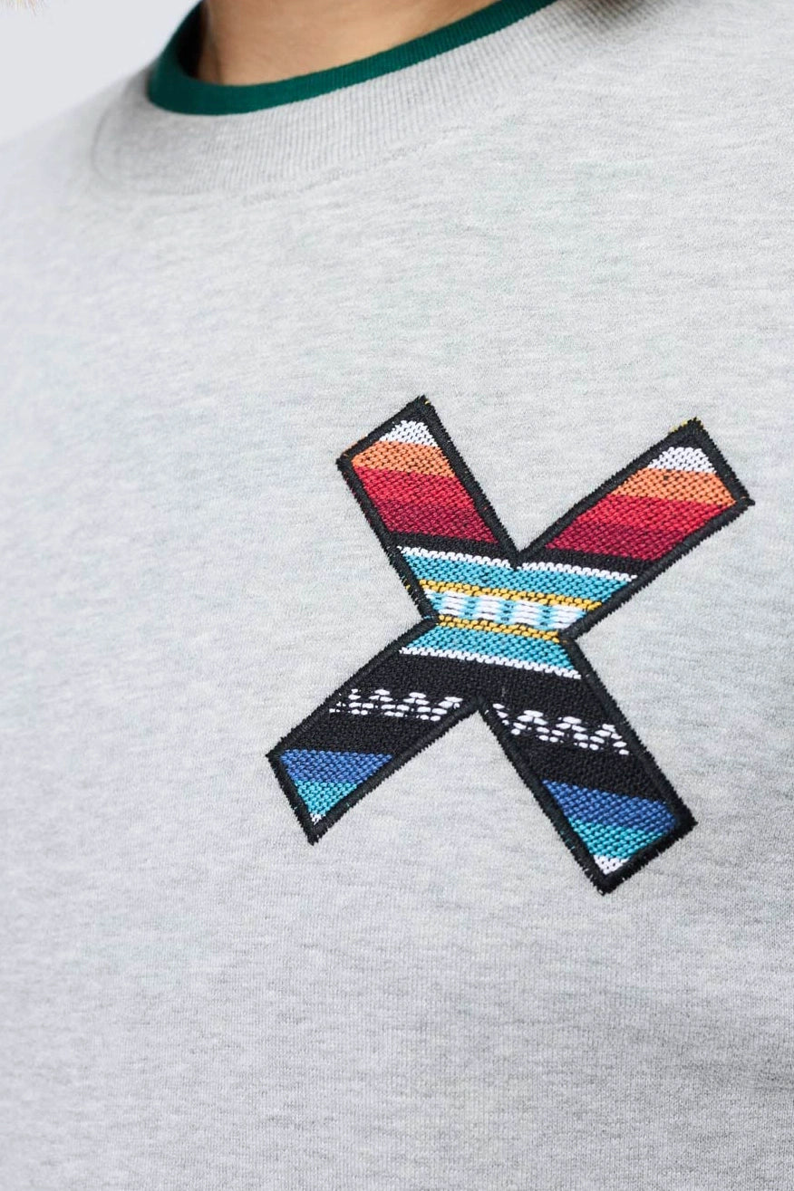 LIGHT GREY MELANGE CLASSIC CREW