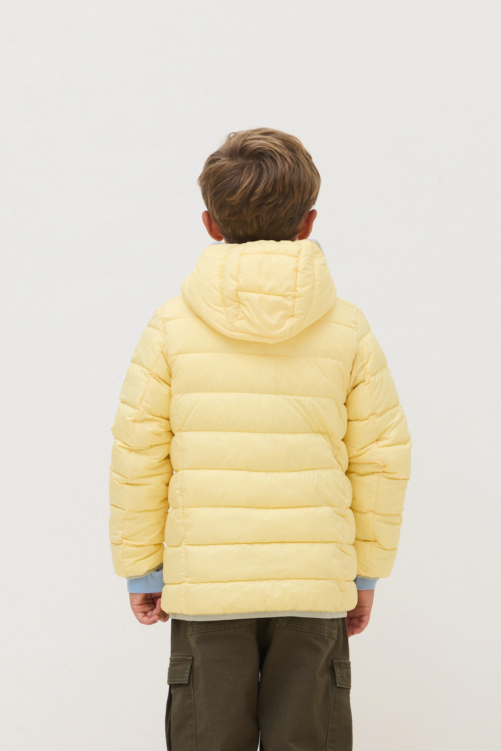 LIGHT YELLOW SUNNY KIDS PUFFER