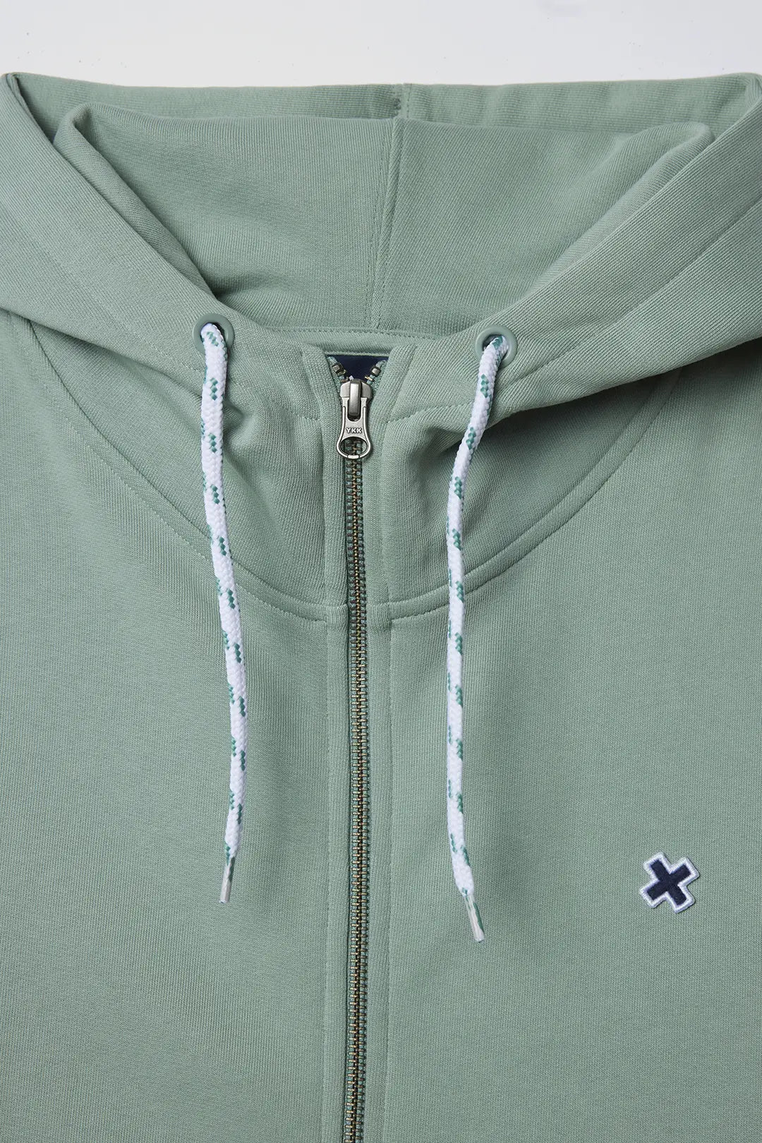 MINT PATCH FULL ZIP HOODIE