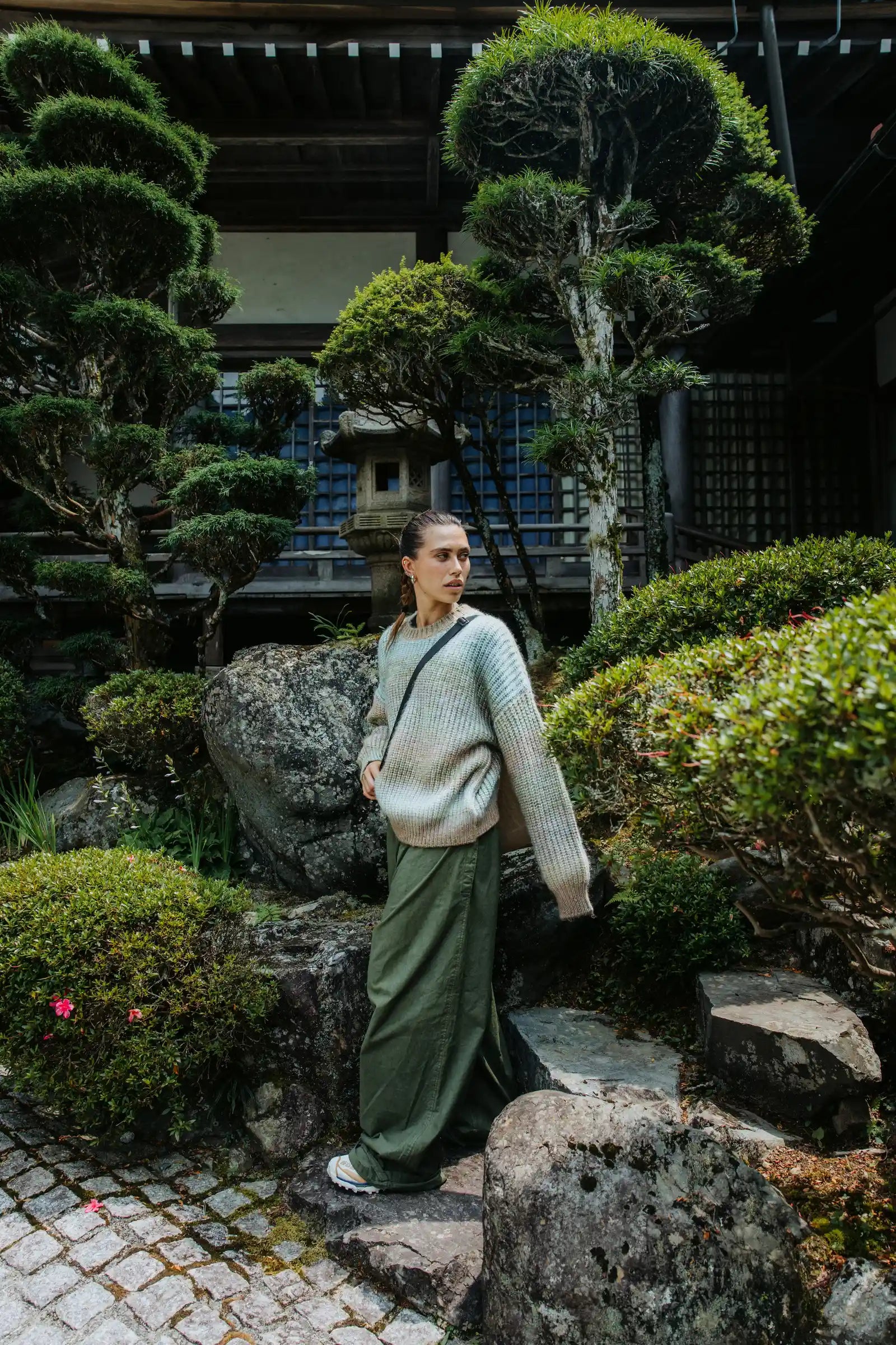 MULTICOLOR AME WOMAN KNITTED SWEATER