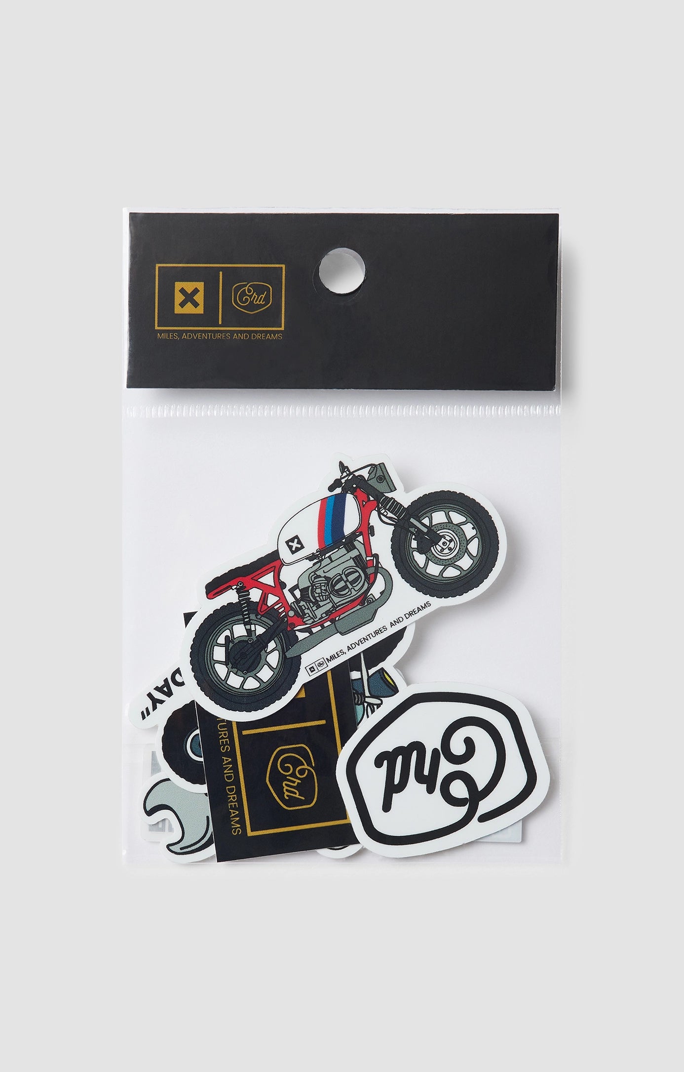 MULTICOLOR CRD STICKERS