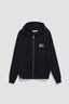 NAVY BOOST FULL ZIP HOODIE