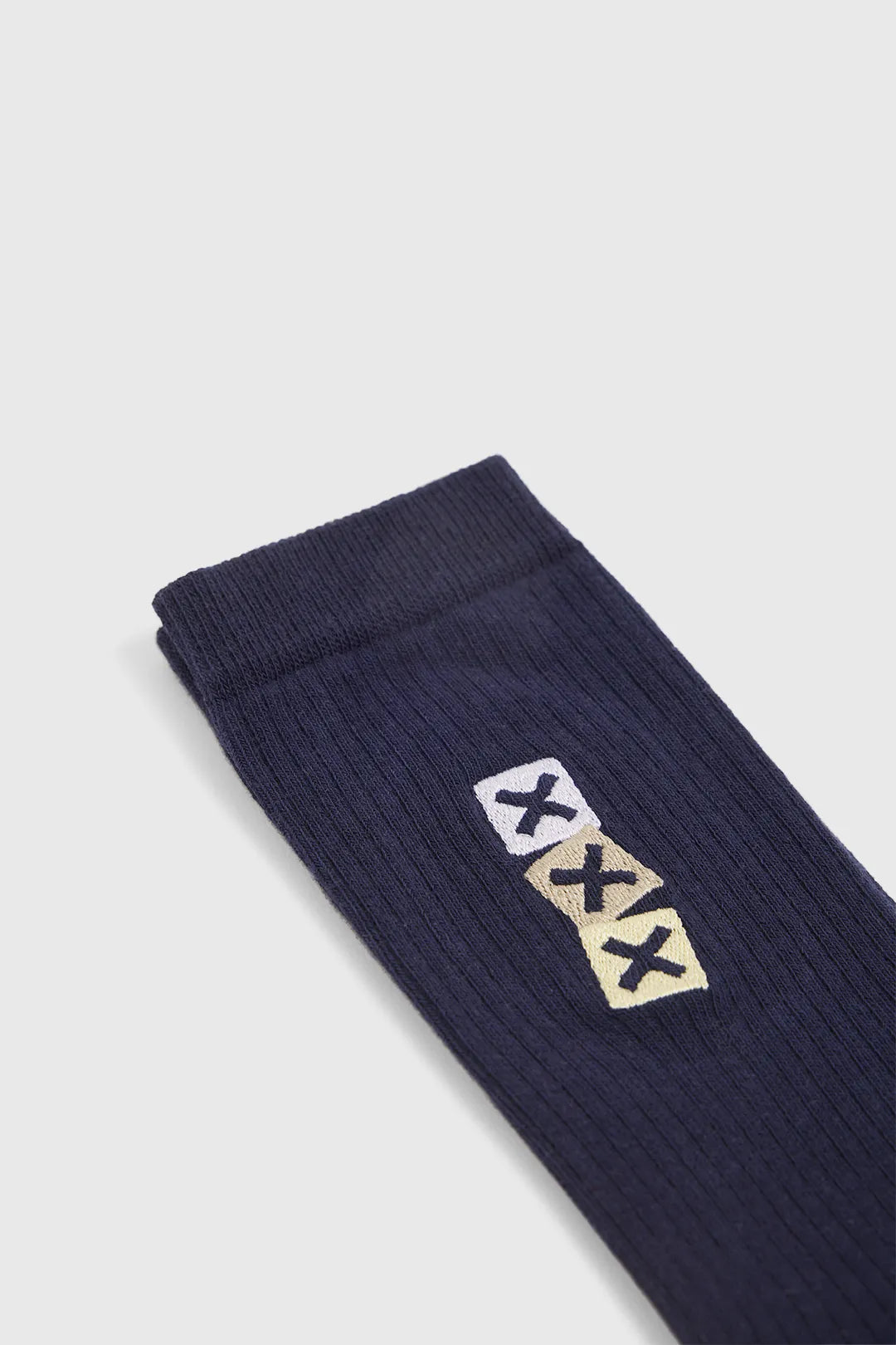 NAVY DICE SOCKS