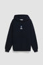 NAVY FLOWER HOODIE