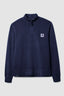 NAVY ICONIC HALF ZIP CREW