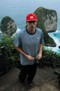 NAVY MILLER TEE