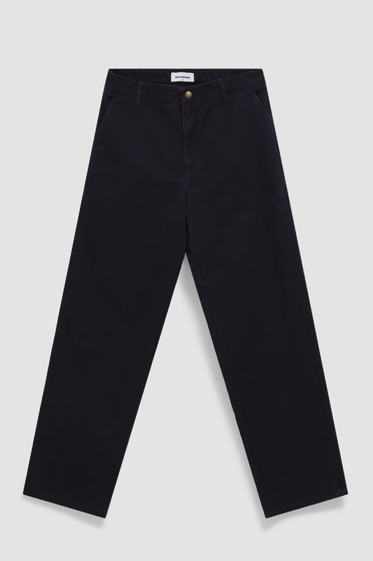 NAVY MATT CHINO PANT