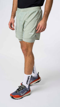 GLACIAR GREY TRAIL SHORTS