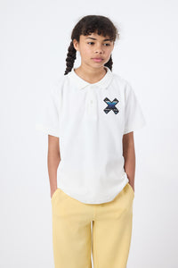 POLO KIDS CLASSIC BLANCO ROTO