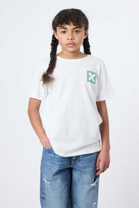 CAMISETA KIDS NATURE BLANCO ROTO