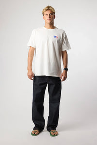 CAMISETA BLOCK BLANCO ROTO
