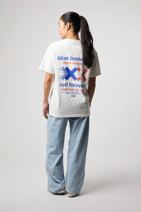 CAMISETA BLOCK BLANCO ROTO