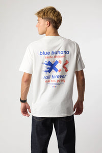 CAMISETA BLOCK BLANCO ROTO