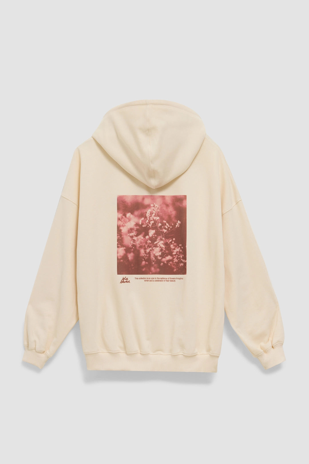 OFF-WHITE HEATHER WOMAN HOODIE