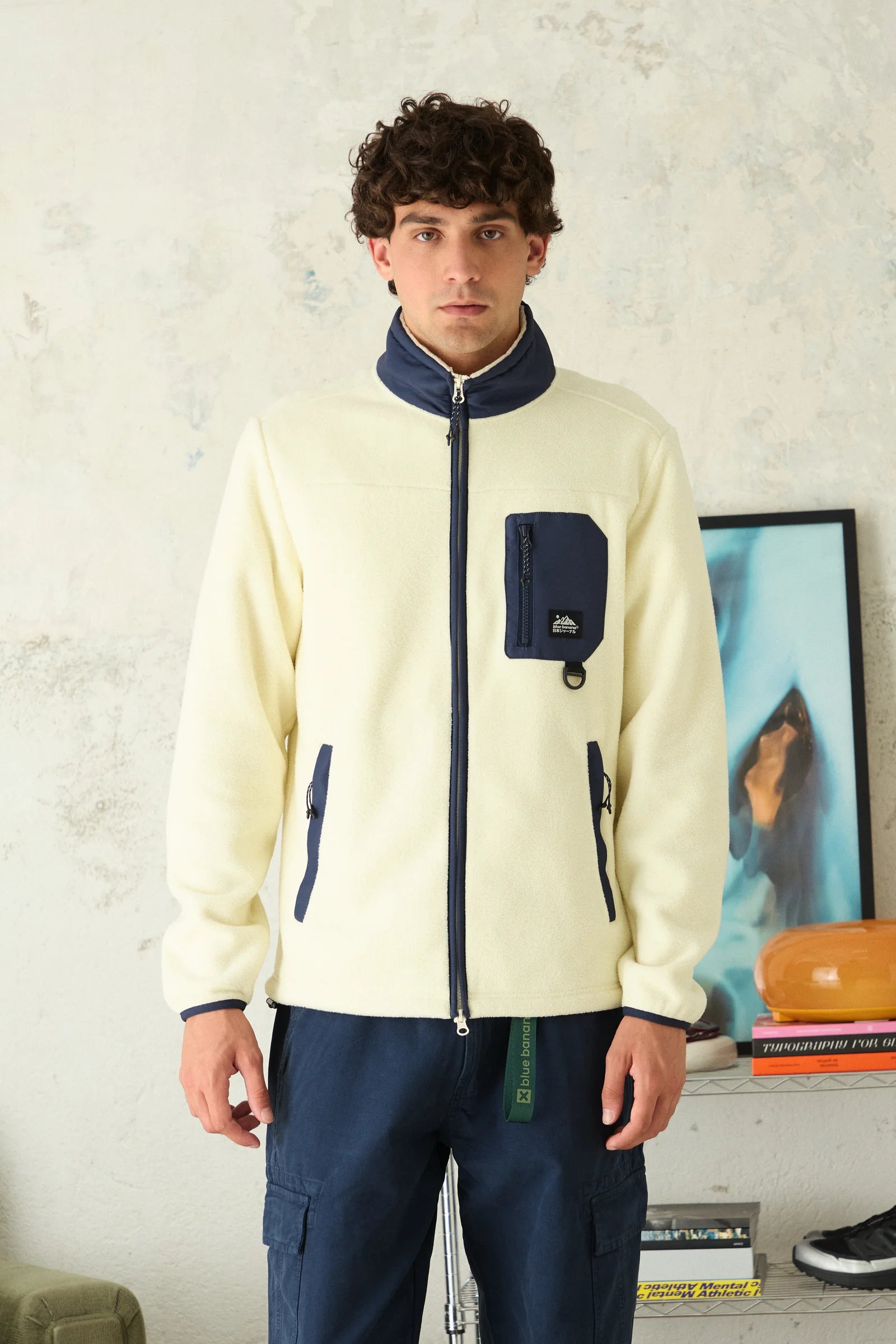 PACK ABRIGO POLAR TENT BLANCO ROTO + CAMISETA CLASSIC TAPIOCA