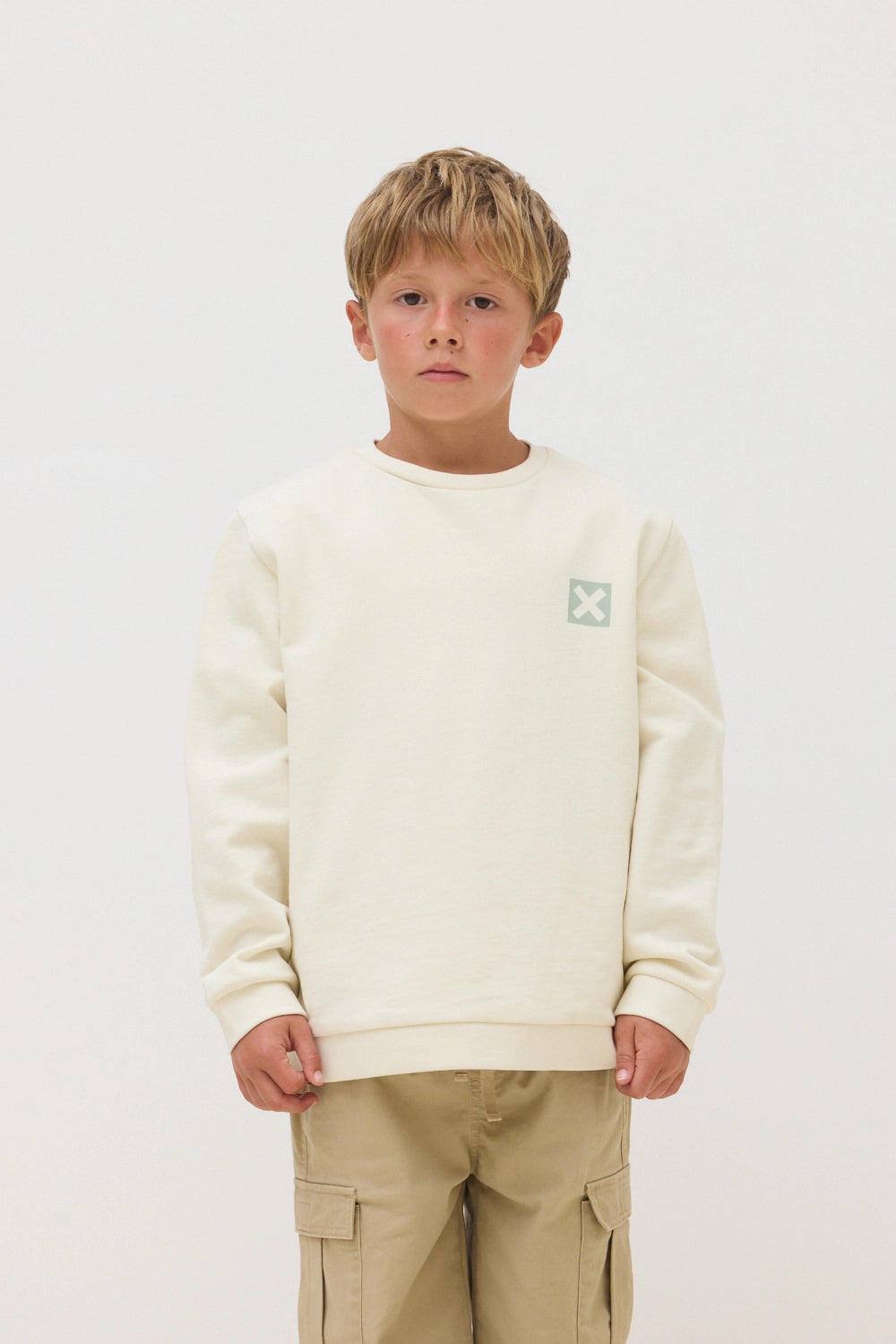 OFF-WHITE NATURE KIDS CREW