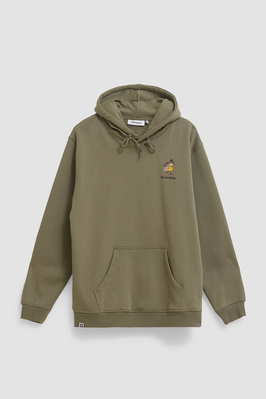 OLIVE GREEN HIKER HOODIE