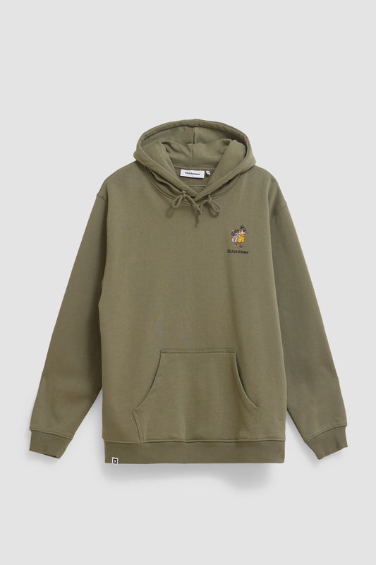 OLIVE GREEN HIKER HOODIE