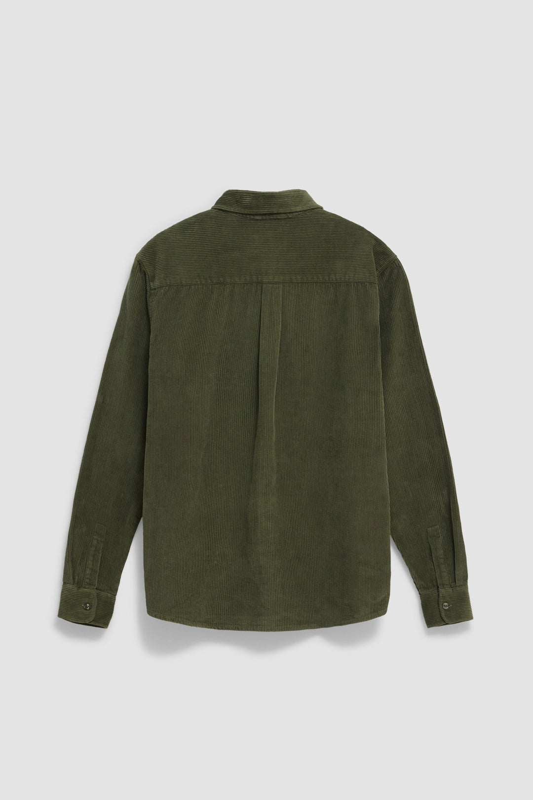 OLIVE GREEN RIVER OVERSHIRT