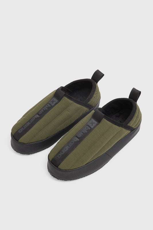 OLIVE GREEN WINTER ZUECO