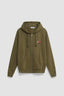 OLIVE GREEN BOOST FULL ZIP HOODIE