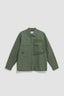 OLIVE GREEN TECH OVERSHIRT