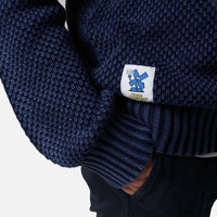 NAVY ONYX KNITTED SWEATER