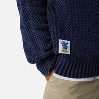 NAVY ONYX KNITTED SWEATER