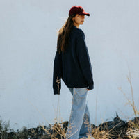 NAVY ONYX KNITTED SWEATER