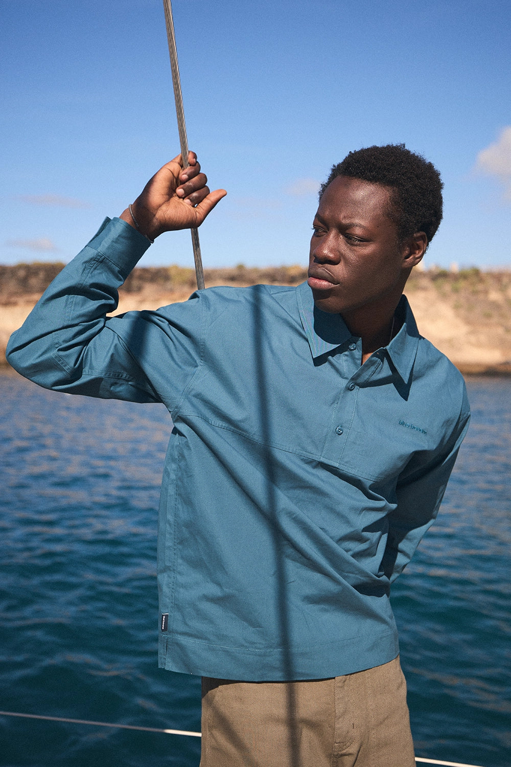 INDIGO BLUE OVER SHIRT