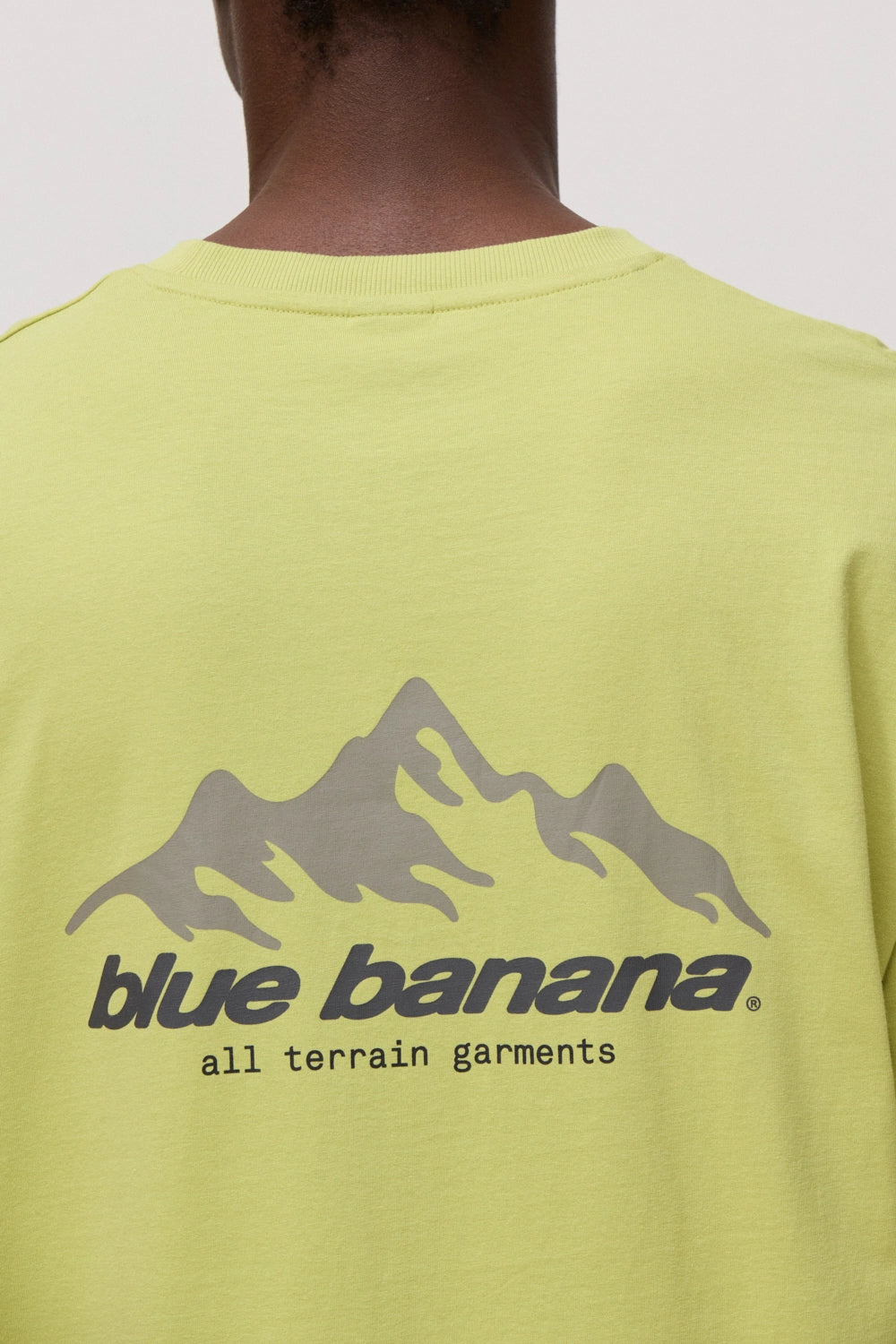 LIME GREEN PEAK TEE