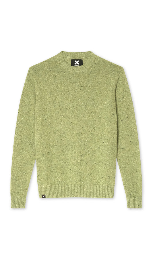 PISTACHIO PATH KNITTED SWEATER