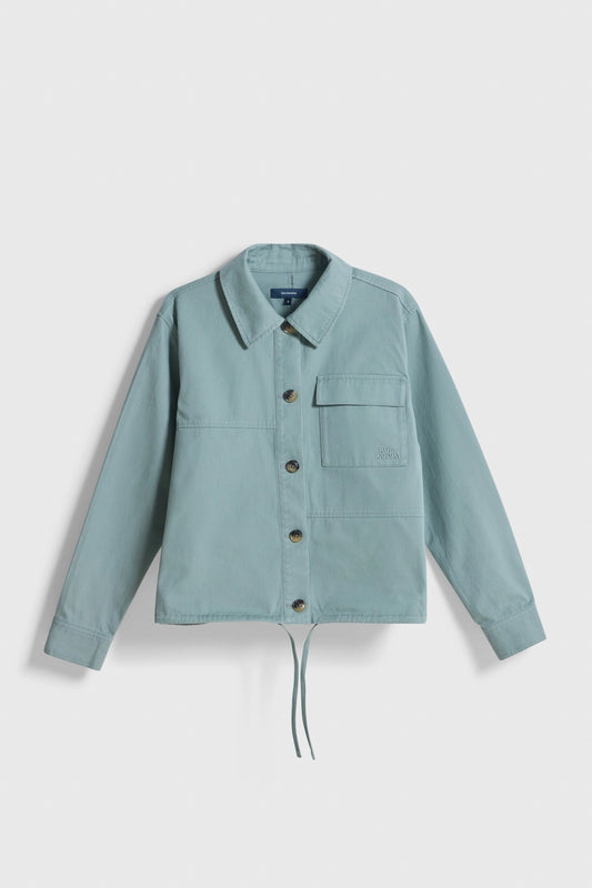 SAGE SHIRR WOMAN JACKET