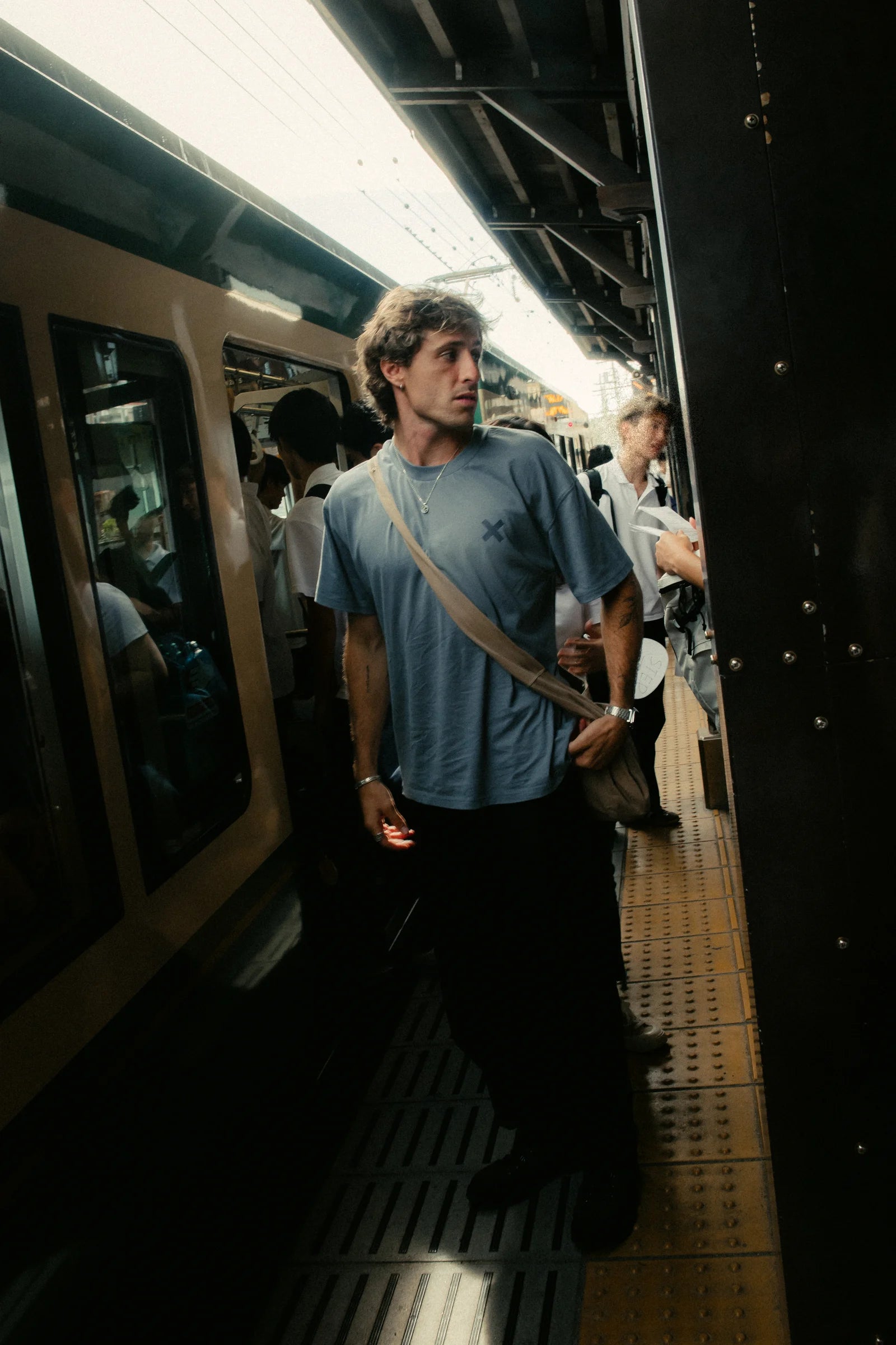 SKY BLUE AMSTERDAM TEE