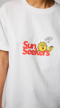 CAMISETA SUN SEEKERS BLANCA