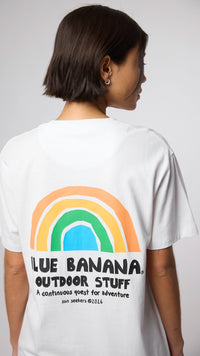 CAMISETA RAINBOW BLANCA