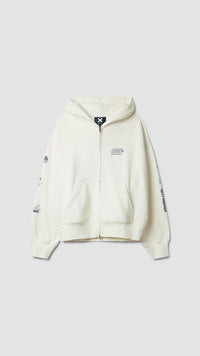 OFF-WHITE RANDOM FULL ZIP HOODIE