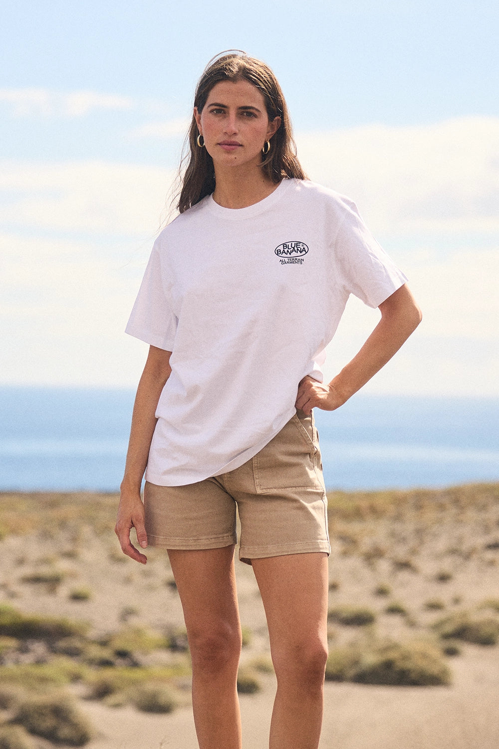 WHITE TEN TEE