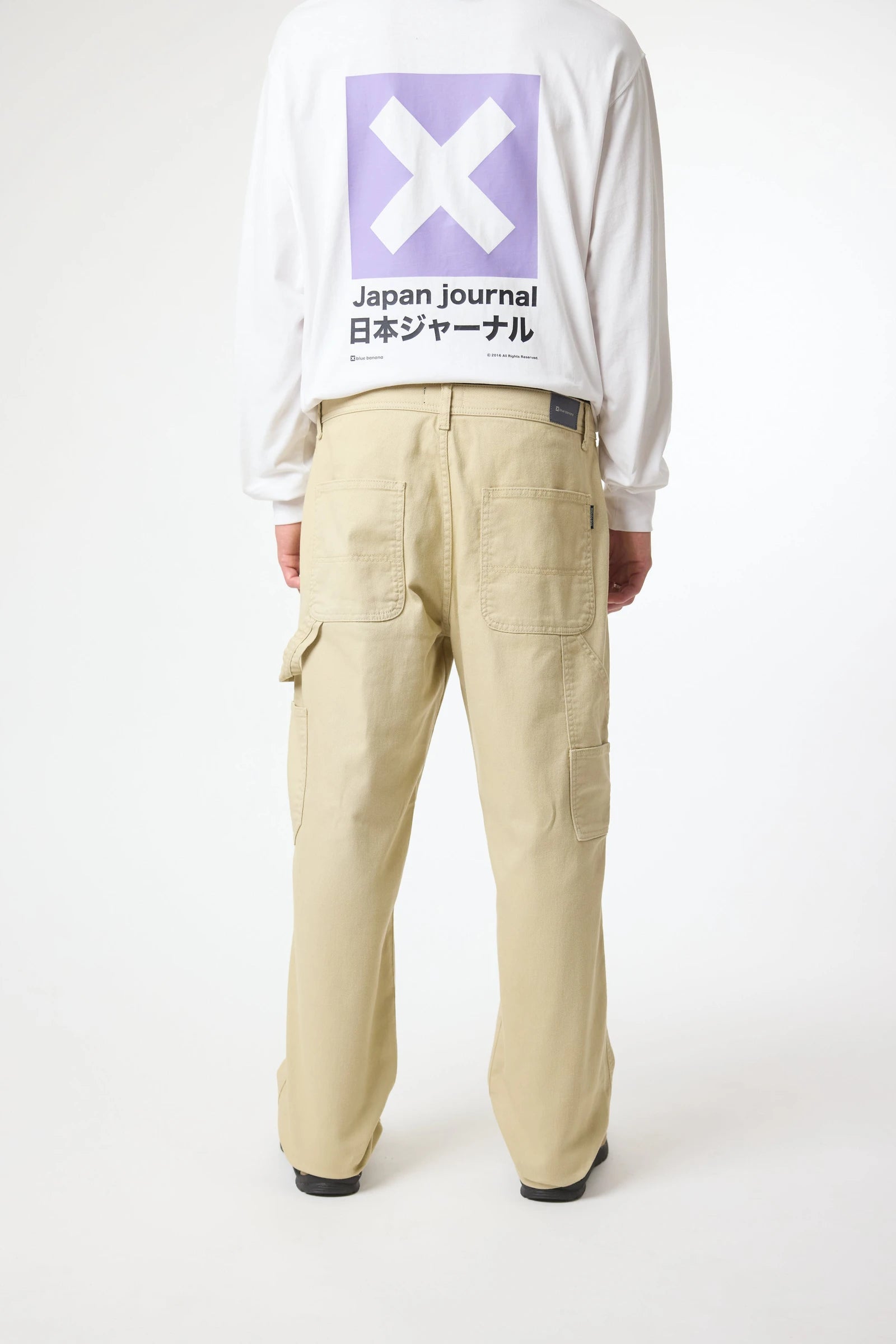 PACK CAMISETA CLASSIC AZUL MARINO + PANTALÓN STRAIGHT BARYS TOAST + CALCETINES NATURE NARANJA