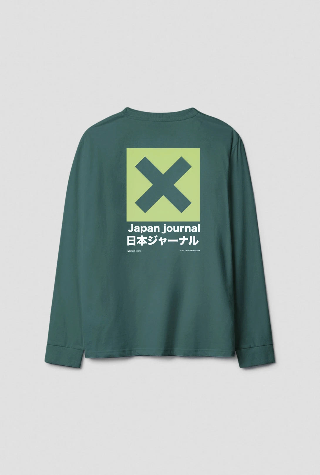 TREKKING GREEN JOURNAL LS TEE