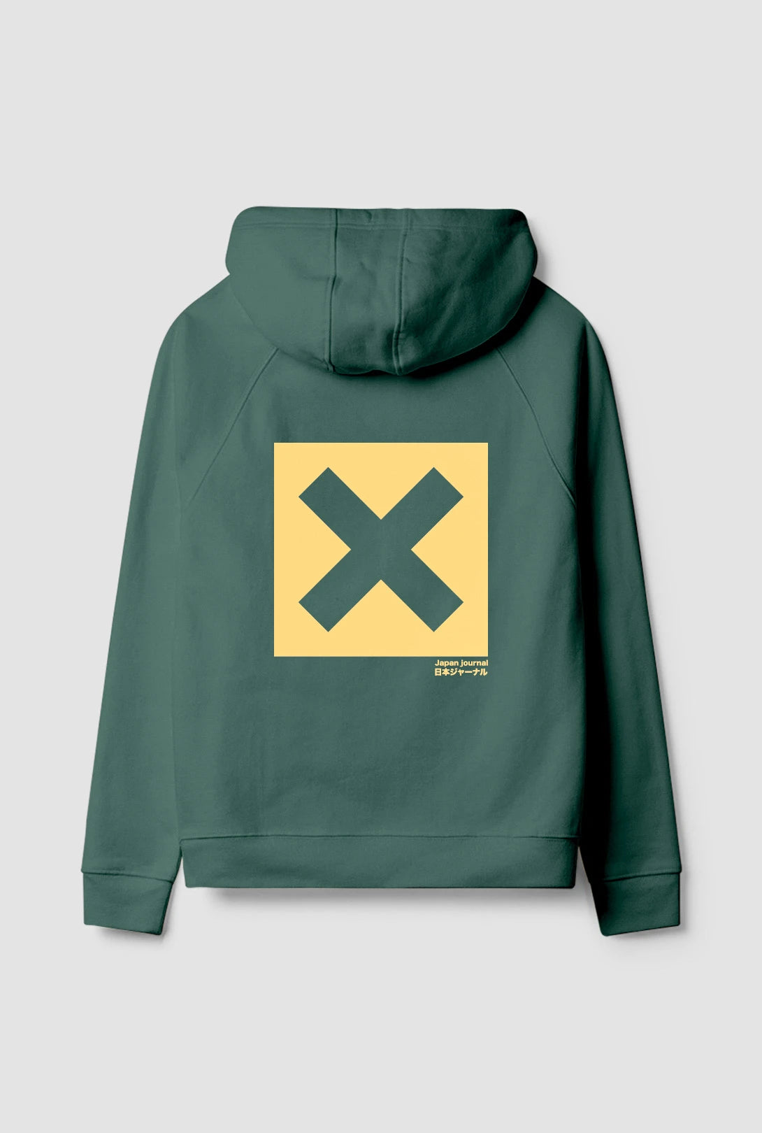 TREKKING GREEN NATURE HOODIE