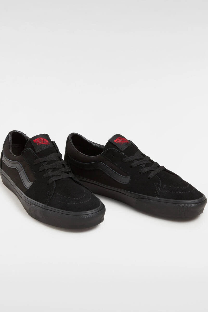 BLACK SK8-LOW VANS SNEAKERS