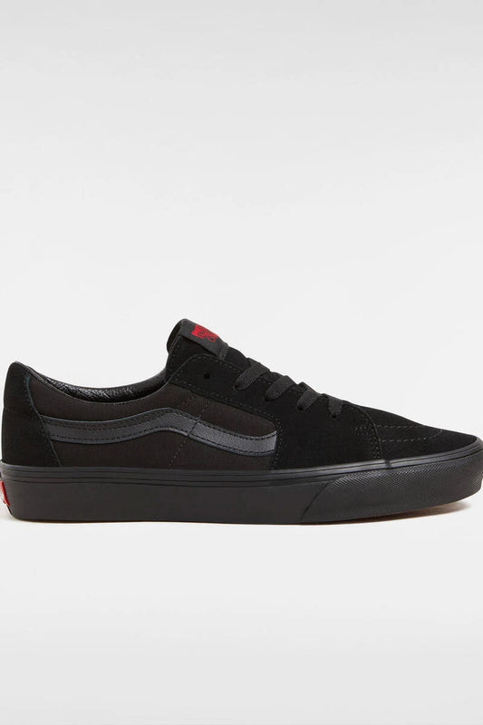 BLACK SK8-LOW VANS SNEAKERS