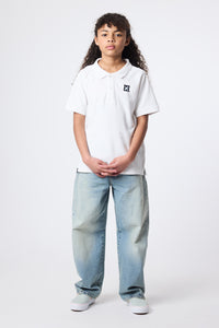 POLO KIDS NATURE BLANCO