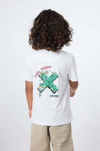 CAMISETA KIDS TOURS BLANCA