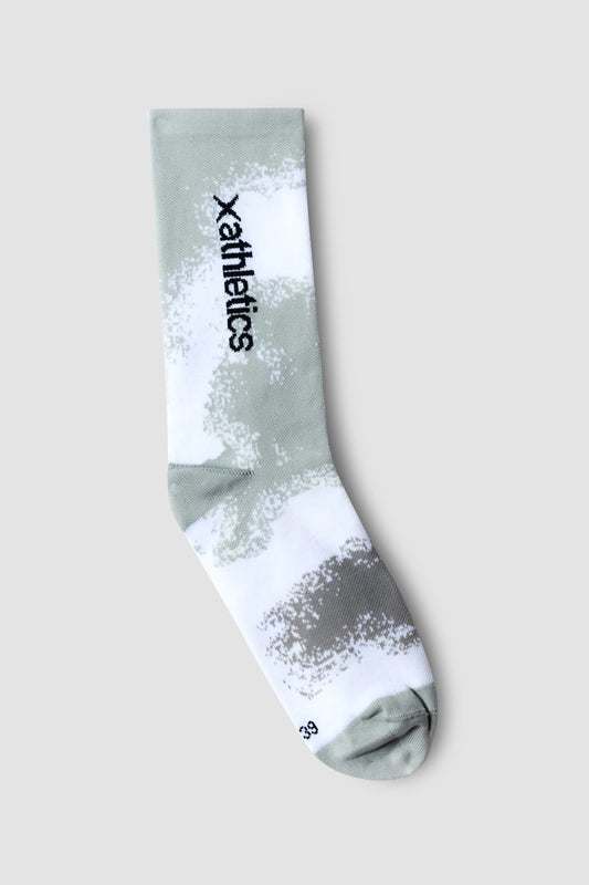 WHITE GRADIENT SOCKS