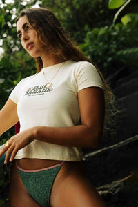 CREAM HARDY WOMAN TEE