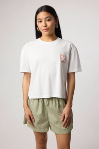 WHITE NATURE WOMAN TEE